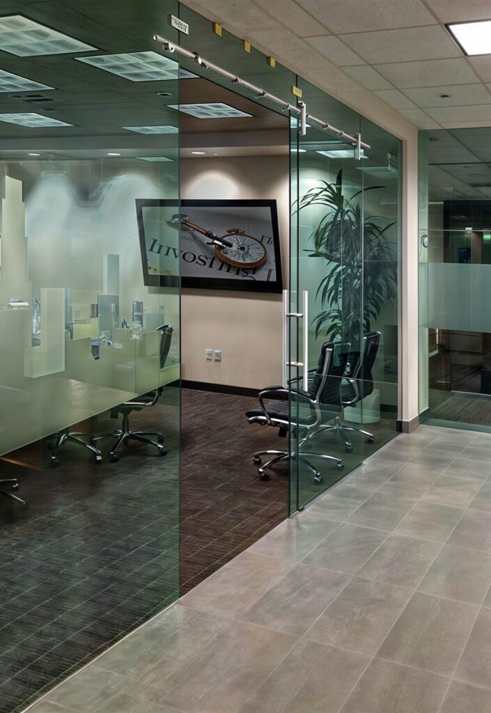 cancel de baño de vidrio templado 